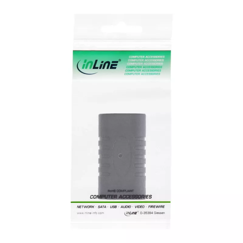 USB 3.2 Gen.2 -adapteri InLine 35808 USB-C uros / USB-C naaras