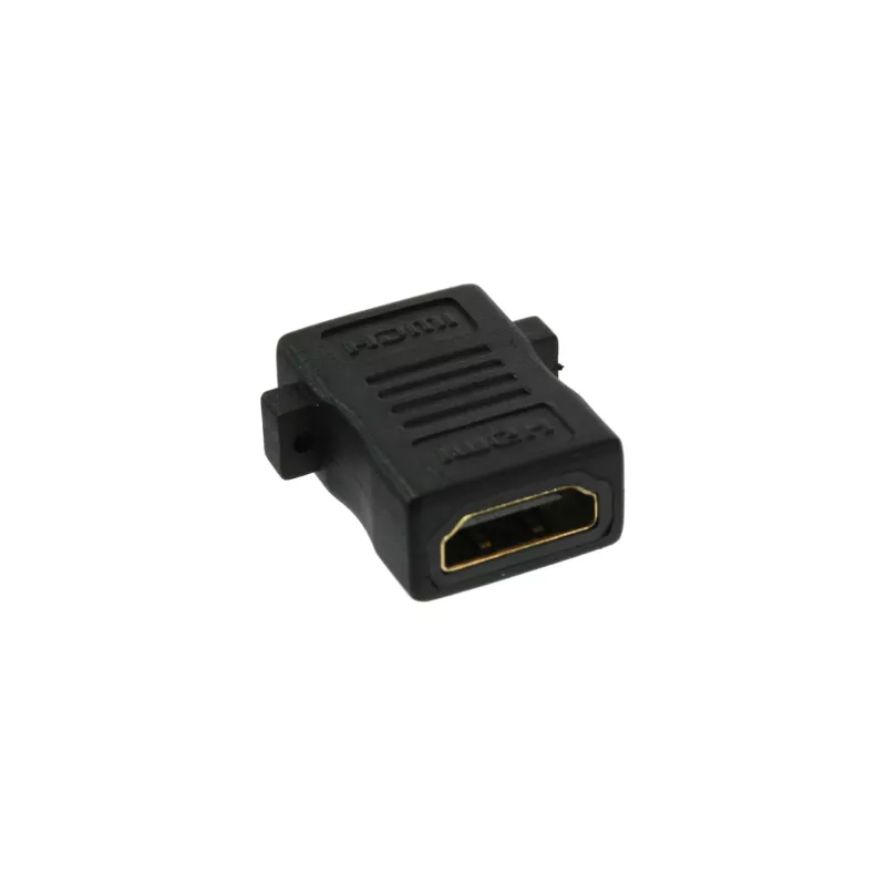 InLine HDMI-asennusadapteri HDMI A -liitäntä / liitäntä kullattu, 4K2K