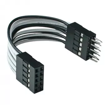 InLine USB Internal Extension 2x 5 pin uros / naaras suora, 0.05m