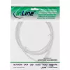InLine DC-jatkokaapeli, DC-pistoke/liitäntä 5,5x2,1mm, valkoinen, 5 m