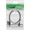 InLine USB 2.0 jatkokaapeli Type-A uros/naaras, kullattu, musta, 1,2 m