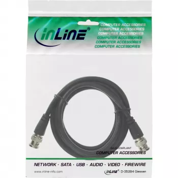 BNC-videokaapeli RG59 75 ohmia 5 m InLine 10805