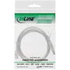 USB 2.0 kaapeli Type-A uros / B uros InLine 34510T 1 m läpinäkyvä