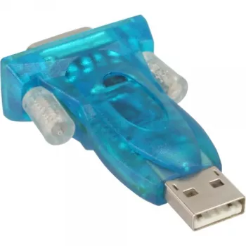 InLine USB-RS232-sovitin USB A - 9-pin Sub-D USB-jatkokaapeli 0,8 m