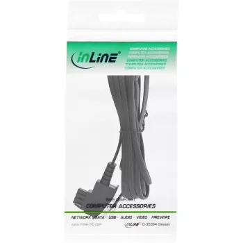 InLine ADSL-haaroitinkaapeli TAE-F saksalainen / 6P2C DEC uros 25 m