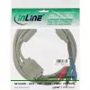 InLine VGA RGB -kaapeli VGA-uros / 3x RCA-uros 2 m