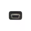 InLine USB Mini-Y-kaapeli 2x Type-A uros / Mini-B uros, 5-napainen, 1 m