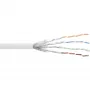 InLine S/FTP PiMF Cat.6 AWG27 PVC CU -verkkokaapeli 100 m, valkoinen