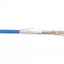 InLine SF/UTP Cat.5e AWG26 CCA PVC -verkkokaapeli sininen 100 m