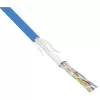 InLine SF/UTP Cat.5e AWG26 CCA PVC -verkkokaapeli sininen 100 m