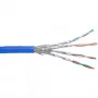 InLine Cat6 S/FTP PiMF AWG27 PVC -Ethernet-verkkokaapeli, 100 m, sininen