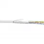 InLine SF/UTP Cat.5e AWG26 CCA PVC -verkkokaapeli valkoinen 100 m