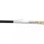 InLine SF/UTP Cat.5e AWG26 CCA PVC -verkkokaapeli musta 100 m
