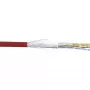 InLine SF/UTP Cat.5e AWG26 CCA PVC -verkkokaapeli punainen 100 m