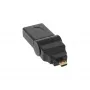 InLine 17690L HDMI-sovitin tyyppi A -liitin / D-pistoke kääntyvä kullattu
