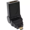 InLine 17690L HDMI-sovitin tyyppi A -liitin / D-pistoke kääntyvä kullattu