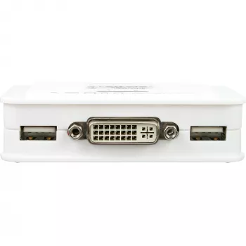 InLine KVM-kytkin 2 porttia DVI-D USB äänellä