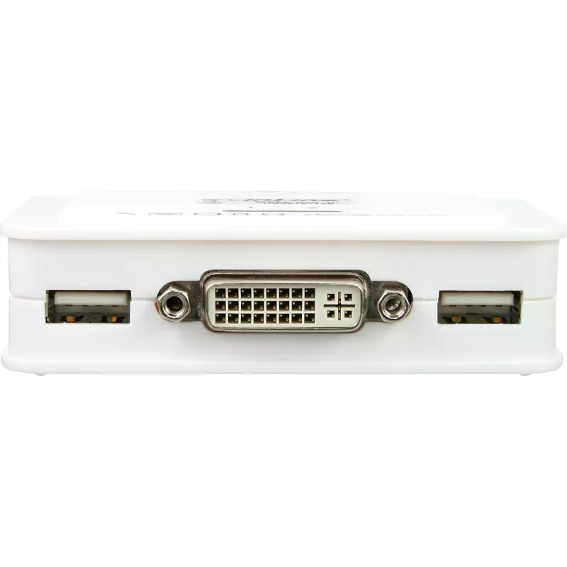 InLine KVM-kytkin 2 porttia DVI-D USB äänellä
