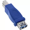 InLine 35300D USB 3.0 -sovitin tyyppi A -liitin / tyyppi B -pistoke
