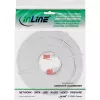 InLine litteä ultralitteä patch-kaapeli U/UTP Cat.6 gigabittiyhteensopiva valkoinen 5 m