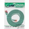 InLine litteä ultraslim-patchkaapeli U/UTP Cat.6 gigabitin tuki vihreä 3 m