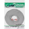InLine litteä ultraslim-patchkaapeli U/UTP Cat.6 gigabitin tuki harmaa 7 m