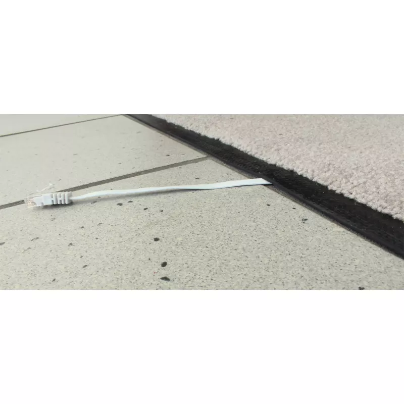 InLine litteä ultraslim-patchkaapeli U/UTP Cat.6 gigabitin tuki harmaa 2 m