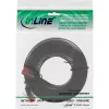 InLine litteä ultraslim-patchkaapeli U/UTP Cat.6 gigabitin tuki musta 2 m