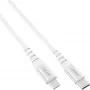 InLine USB-C - Lightning -kaapeli, iPad, iPhone, iPod, hopea/alumiini, 1 m