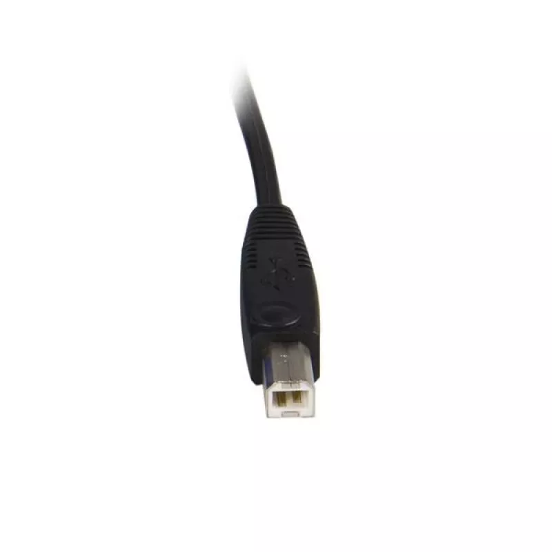 StarTech.com 6 ft 2-in-1 USB KVM -kaapeli, 1,8 m, VGA, musta, USB, USB A + VGA, USB B + VGA