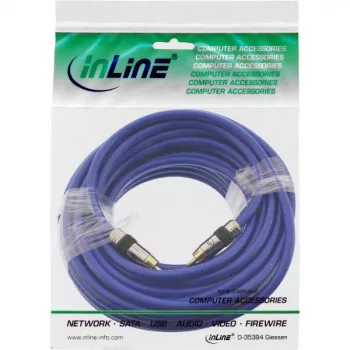 InLine Premium RCA video- ja digitaalinen äänikaapeli RCA-uros / uros kullattu 25 m