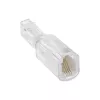 InLine Twist-Stop puhelimen kuulokkeelle 4P4C uros / naaras, InLine, 18890L