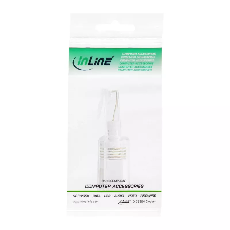 InLine Twist-Stop puhelimen kuulokkeelle 4P4C uros / naaras, InLine, 18890L