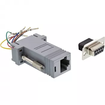 InLine adapteri 9-pin Sub-D-naaras RJ45-naaras 68889B InLine