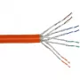 InLine duplex-asennuskaapeli S/FTP PiMF Cat.7a AWG23 1200MHz, LSOH, 50m