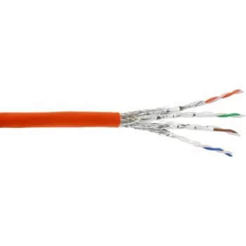 InLine asennuskaapeli Cat.7a PiMF 4x2x0.58 AWG23, 1200MHz, LSZH, 50m