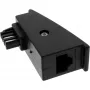 Adapteri InLine TAE-F-uros RJ45-naaras 8P2C Fritzboxille, musta
