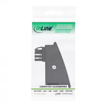 Adapteri InLine TAE-F-uros RJ45-naaras 8P2C Fritzboxille, musta
