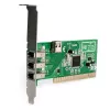 StarTech.com 4-porttinen PCI 1394a FireWire -adapterikortti – 3 ulkoista, 1 sisäinen