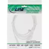 InLine virtajohto, Euro uros / Euro8 uros, valkoinen, 1,5 m