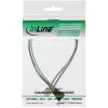 InLine tuuletinkaapelin jatko 4-pin Molex pistoke/liitin 0,30 m