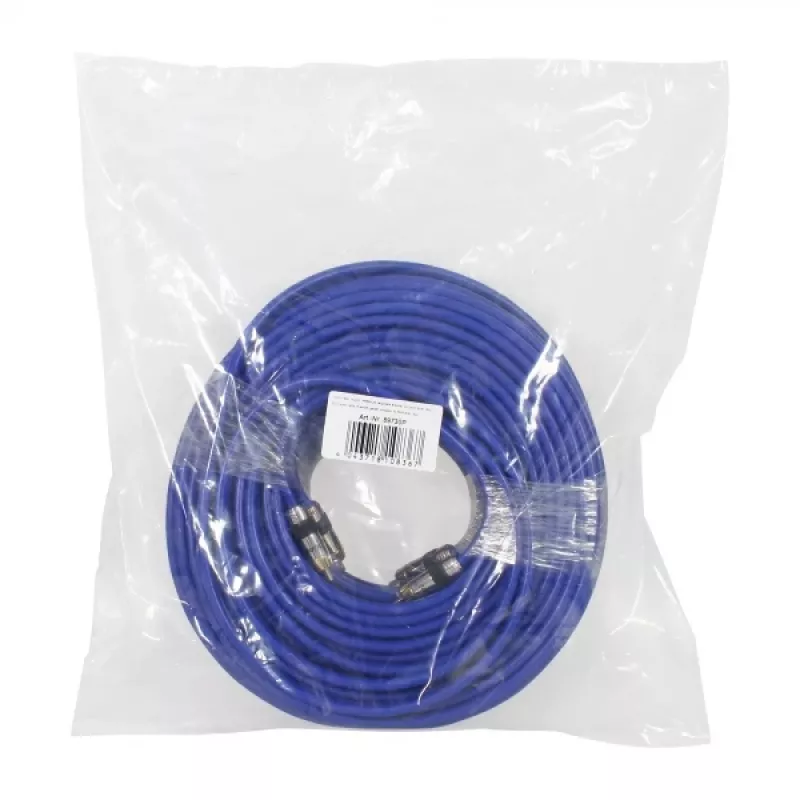 InLine Premium RCA -audiokaapeli 2x RCA-pistoke/pistoke kullattu 15 m