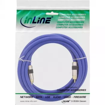 InLine Premium RCA -video- ja digitaaliaudiokaapeli RCA-pistoke/pistoke kullattu 3 m