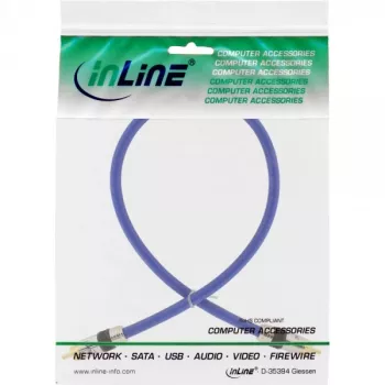 InLine Premium RCA -video- ja digitaaliaudiokaapeli, RCA-pistoke/pistoke, kullattu, 2 m