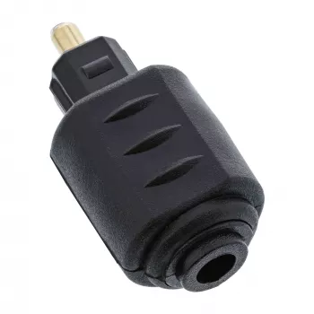 Optinen audioadapteri 3,5 mm -liitäntä / Toslink-pistoke InLine 89907