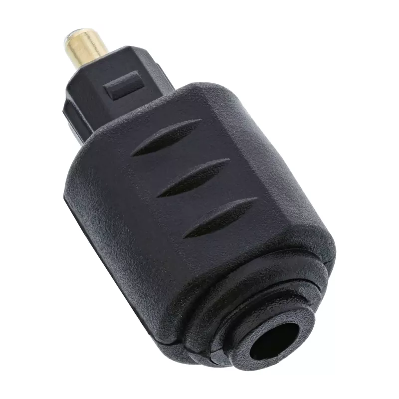 Optinen audioadapteri 3,5 mm -liitäntä / Toslink-pistoke InLine 89907