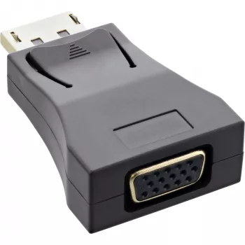 InLine DisplayPort-muunnin, DisplayPort-pistoke / VGA-liitäntä, FullHD/60Hz