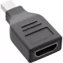 InLine DisplayPort-muunnin, mini DisplayPort -pistoke / HDMI-liitäntä, FullHD/60Hz
