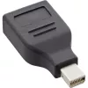 InLine DisplayPort-adapteri, Mini DisplayPort -pistoke / DisplayPort-liitäntä, 4K/60Hz
