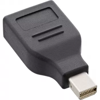 InLine DisplayPort-adapteri, Mini DisplayPort -pistoke / DisplayPort-liitäntä, 4K/60Hz
